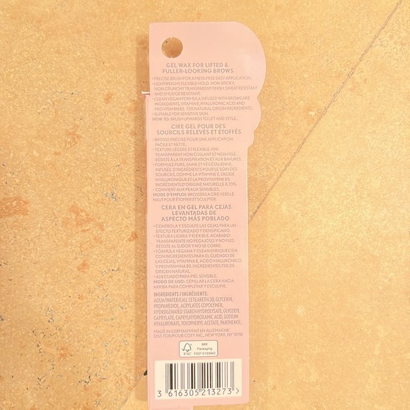 Cover Girl Clean Fresh Brow Enhancer Gel Wax New - Picture 2 of 4